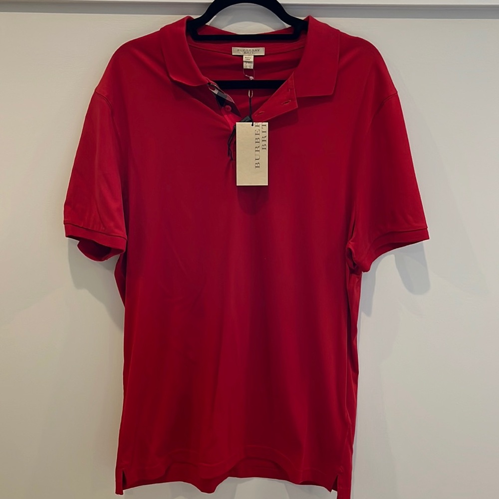 Mens Never Worn Burberry Brit Polo